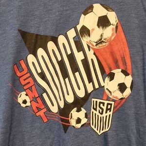 HOMAGE Blue USMNT Tee